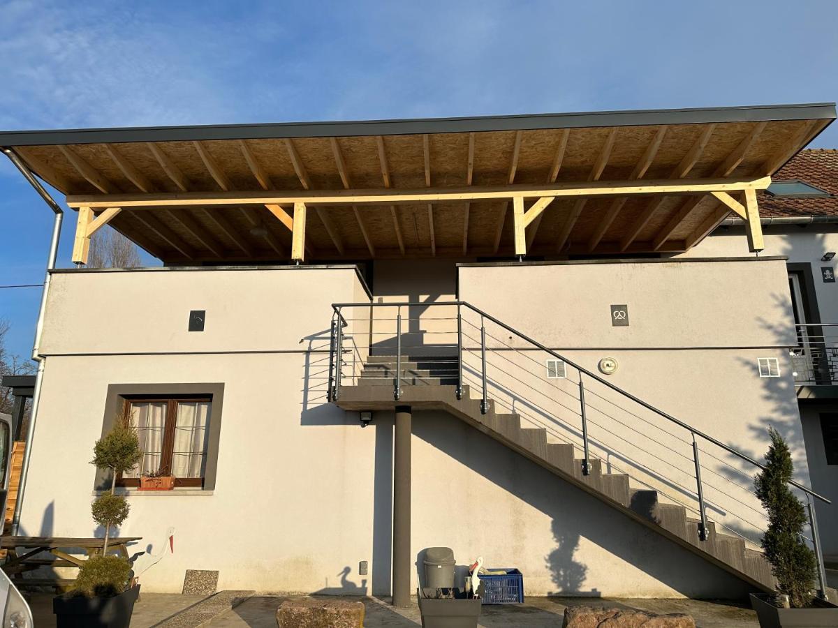Gites Bretzel Et Cigogne Munwiller Exterior photo